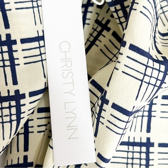 Christy Lynn NWT‎ Jeanne Silk Top - Picture 4 of 6